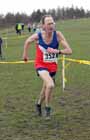 Roy Treadwell (Oxford City) winning the 65-69 age group, all ladies and male 65 plus BMAF Cross Country, Herrington, Sunderland.